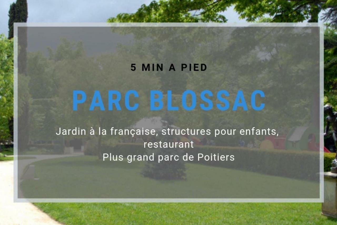 Sejourpoitiers ★ Appartement Lumineux ★ 1 Chambre Separee ★ 300M De La Gare Et Acces Direct Au Coeur Historique מראה חיצוני תמונה